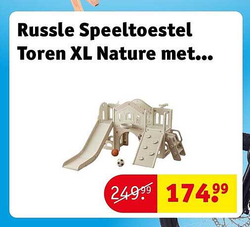 Russle Speeltoestel Toren XL Nature met...