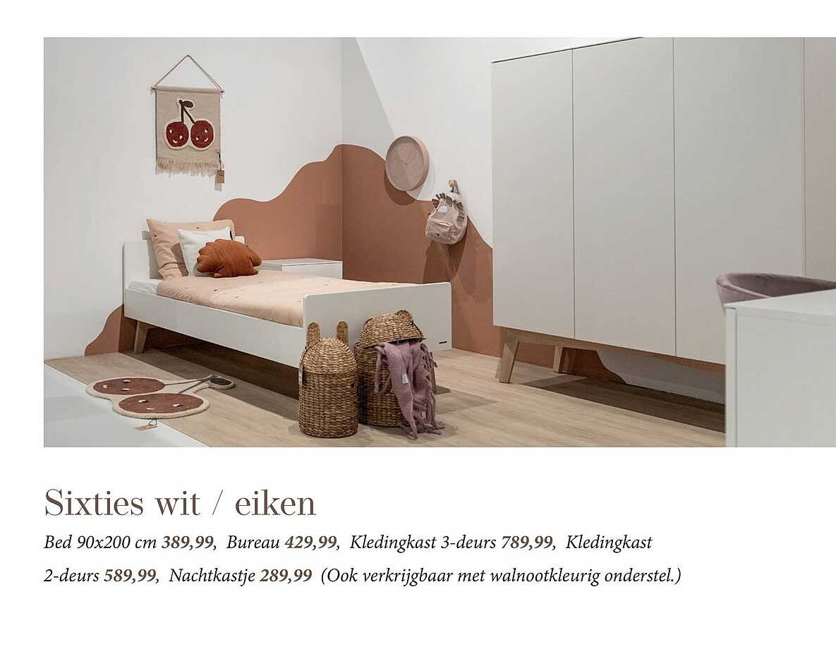 Sixties wit / eiken
