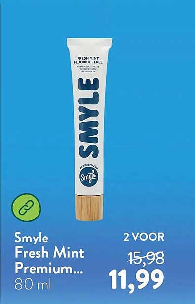 Smyle Fresh Mint Premium... 80 ml 2 VOOR