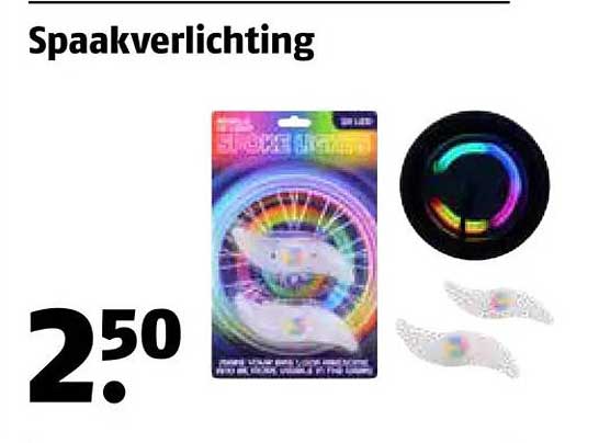 Spaakverlichting
