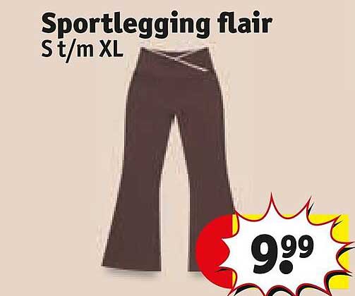 Sportlegging flair S t/m XL