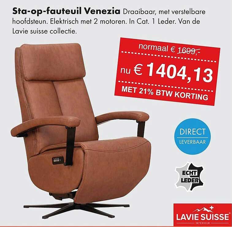 Sta-op-fauteuil Venezia