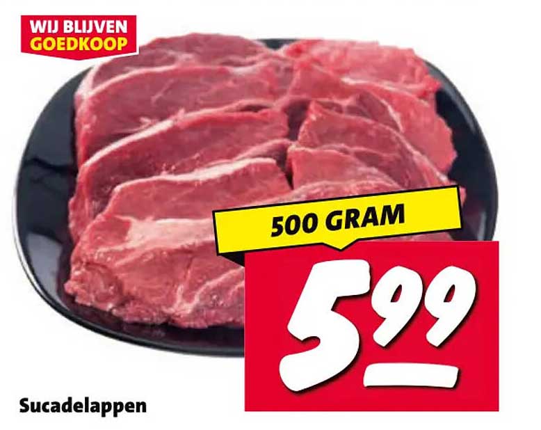 Sucadelappen 500 gram