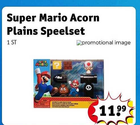 Super Mario Acorn Plains Speelset