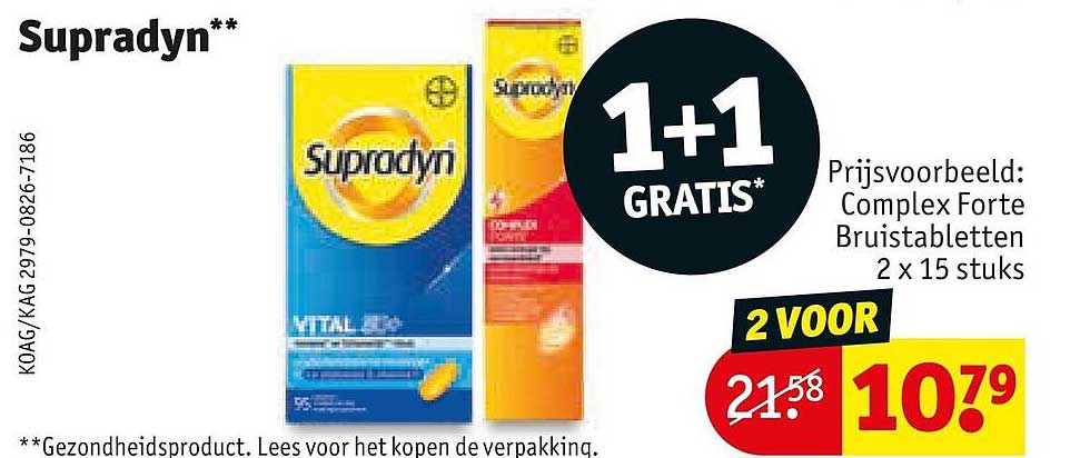 Supradyn 1+1 GRATIS*