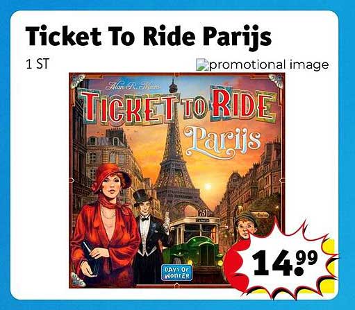 Ticket To Ride Parijs