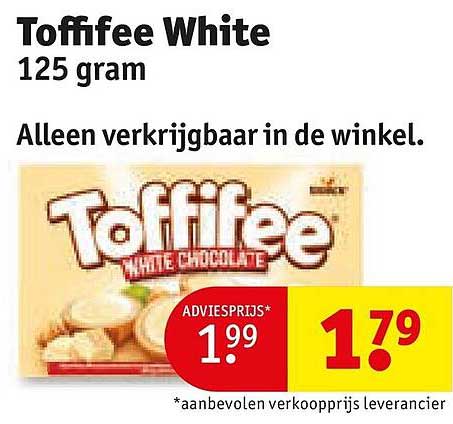 Toffifee White 125 gram