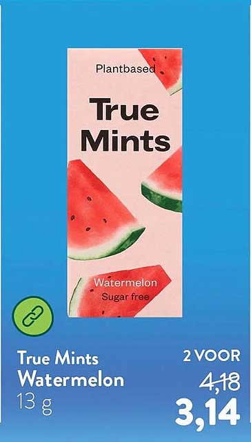 True Mints Watermelon 2 VOOR