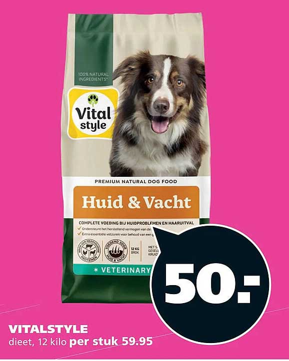 Vitalstyle dieet, 12 kilo per stuk