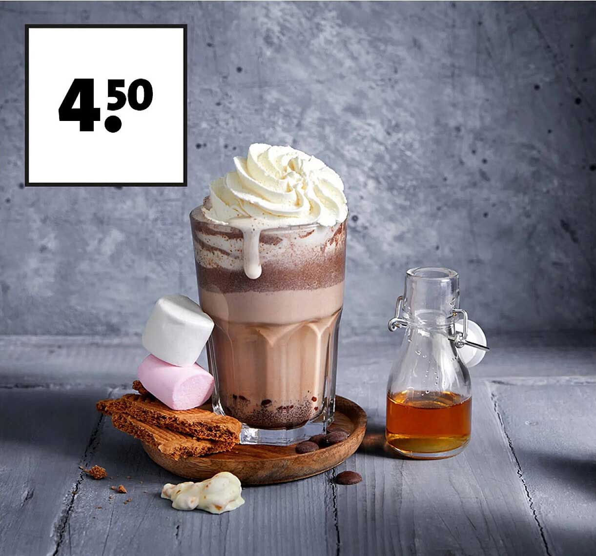 Warme chocolademelk