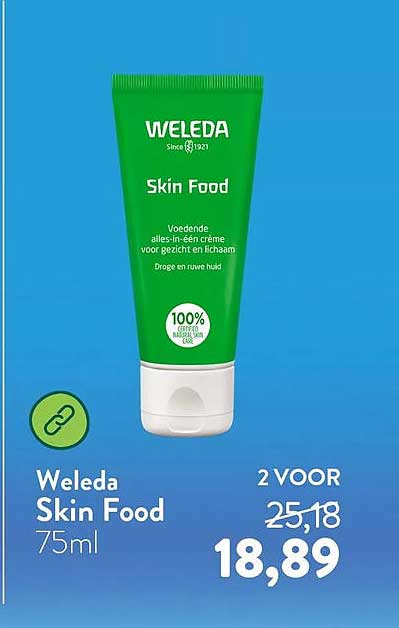 Weleda Skin Food 75ml 2 VOOR