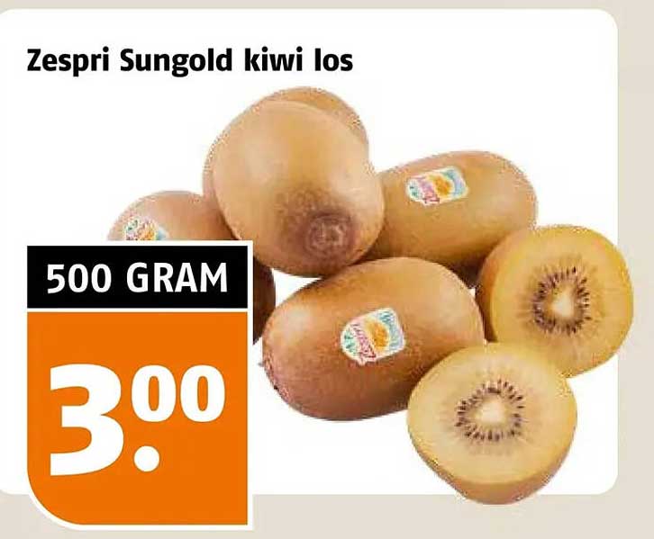 Zespri Sungold kiwi los