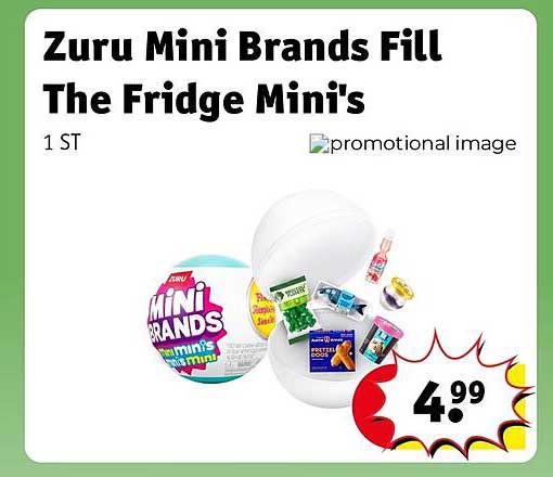 Zuru Mini Brands Fill The Fridge Mini's
