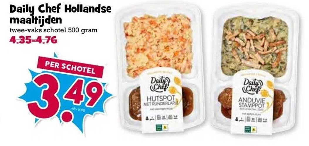 Daily Chef Hollandse maaltijden
