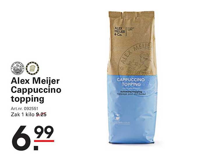 Alex Meijer Cappuccino topping