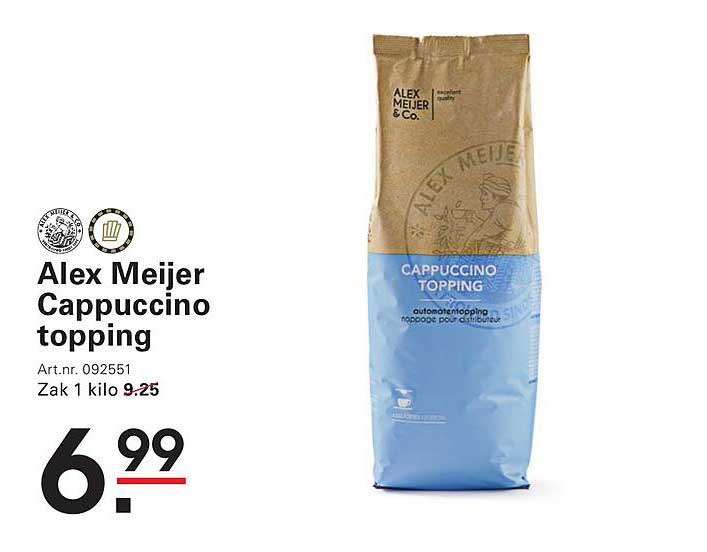 Alex Meijer Cappuccino topping