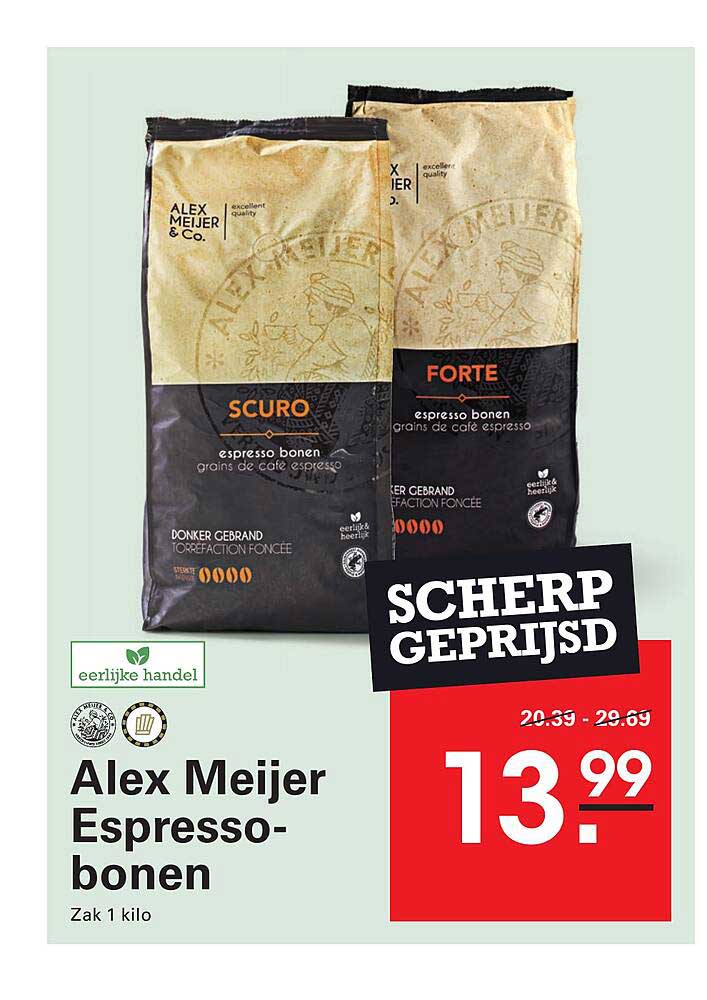 Alex Meijer Espresso-bonen