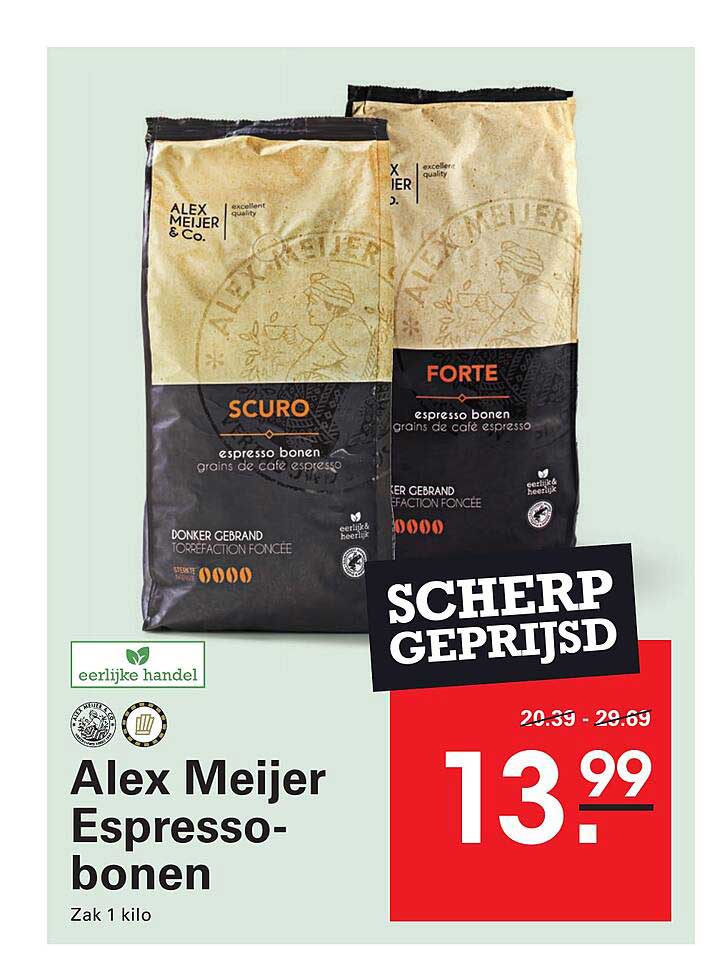 Alex Meijer Espresso-bonen