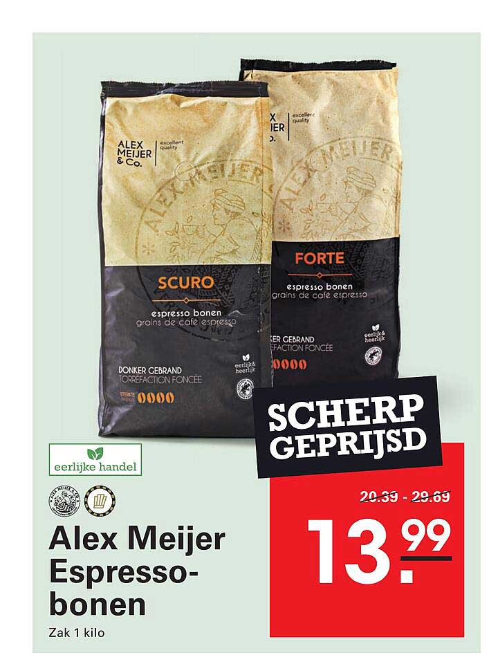 Alex Meijer Espresso-bonen