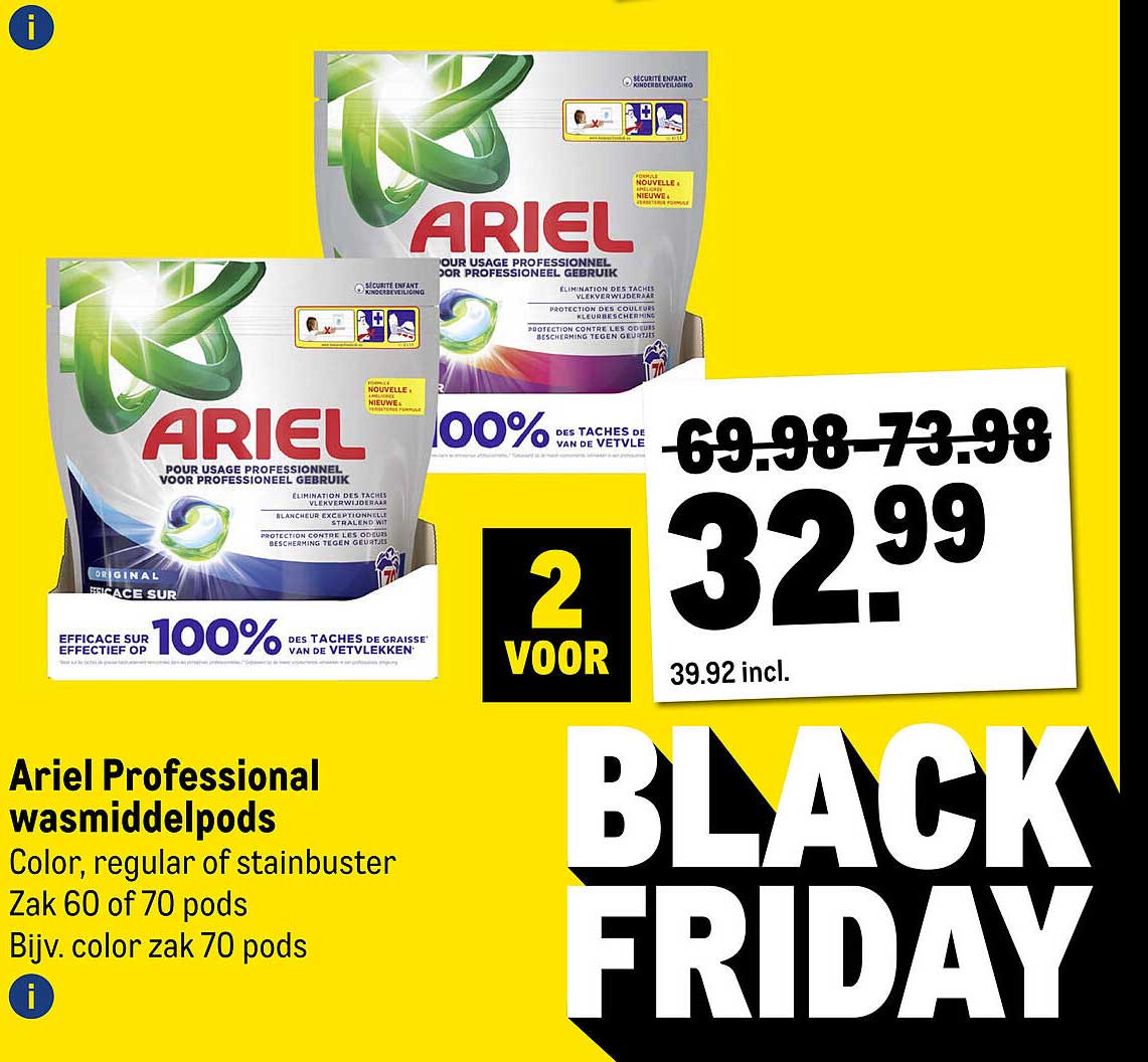 Ariel Professional wasmiddelpods