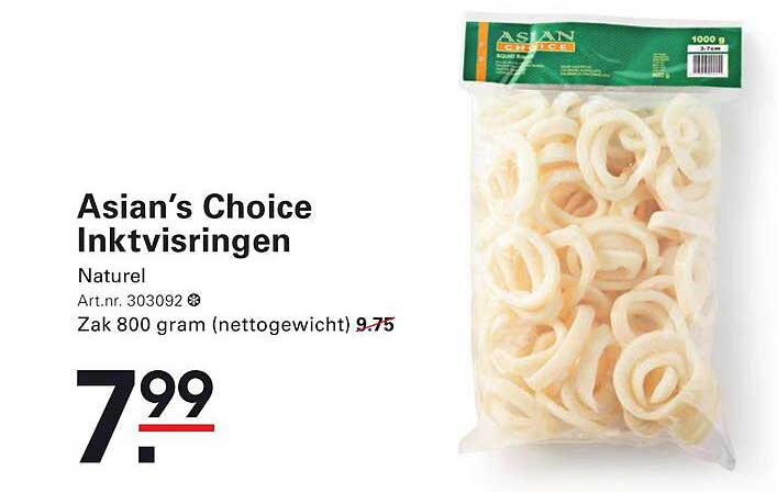 Asian’s Choice Inktvisringen