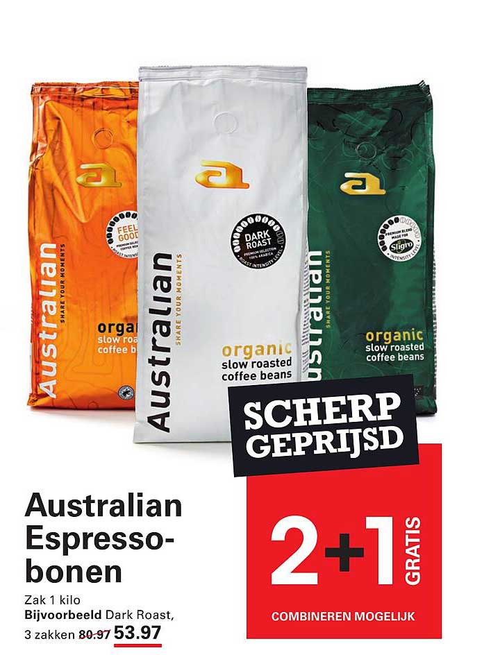 Australian Espresso-bonen