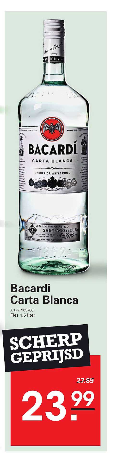 Bacardi Carta Blanca