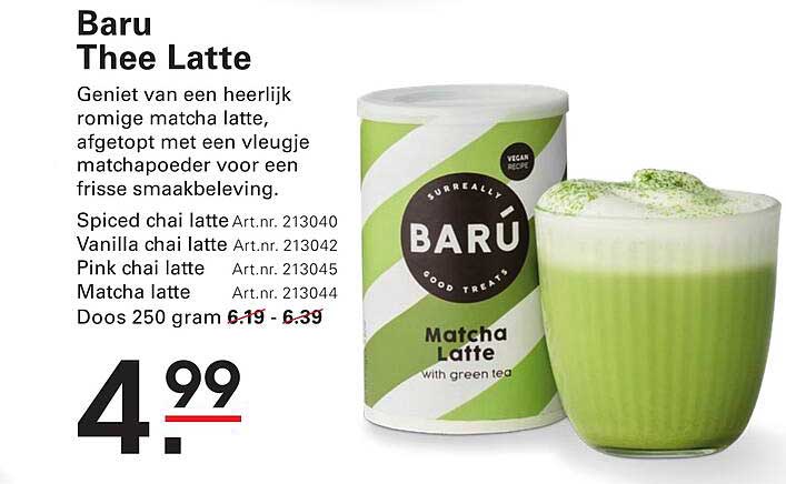 Baru Thee Latte