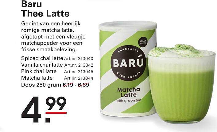 Baru Thee Latte