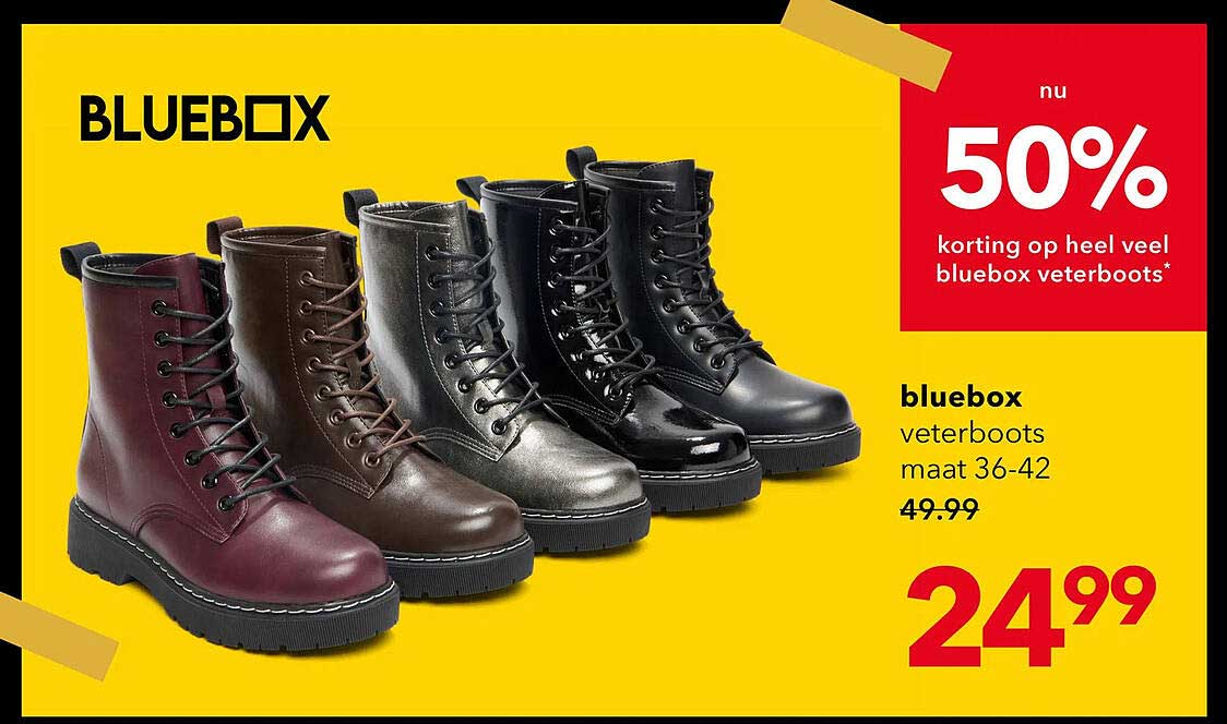 bluebox veterboots maat 36-42