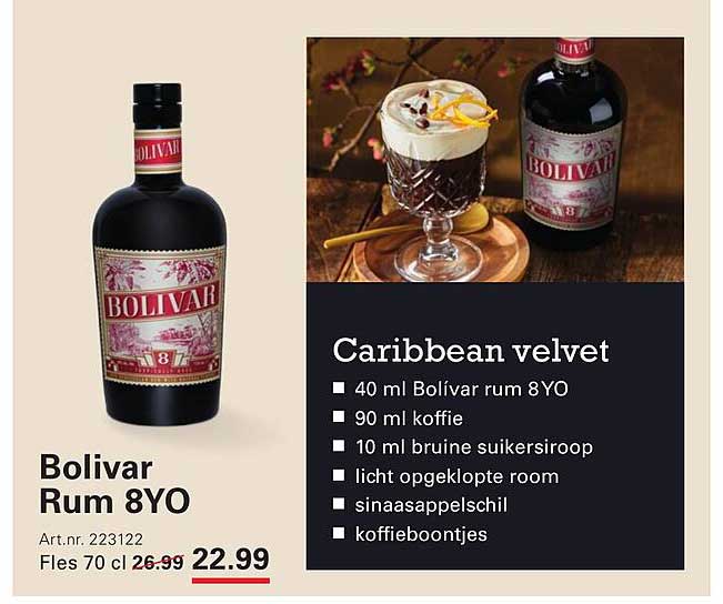 Bolivar Rum 8YO