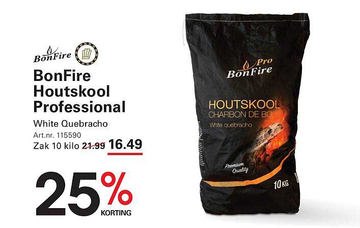 BonFire Houtskool Professional White Quebracho