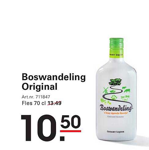 Boswandeling Original