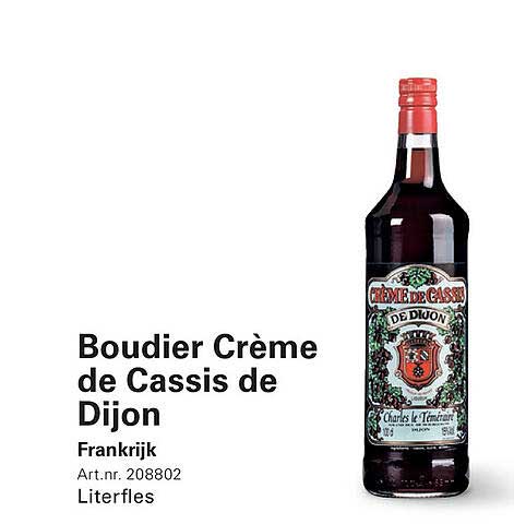 Boudier Crème de Cassis de Dijon