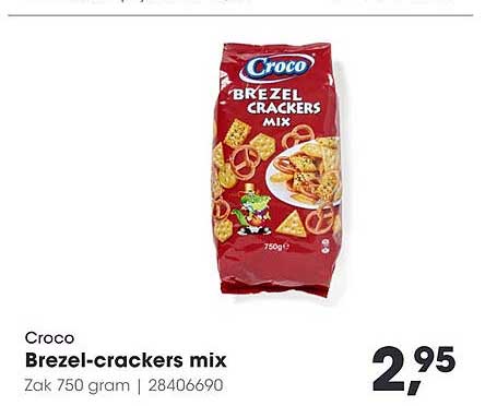 Brezel-crackers mix