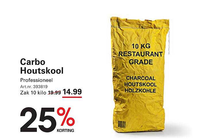 Carbo Houts kool 10 kg