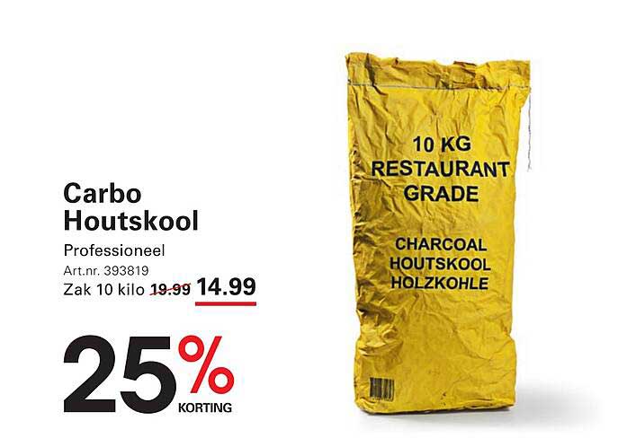 Carbo Houts Kool 10 KG Restaurant Grade