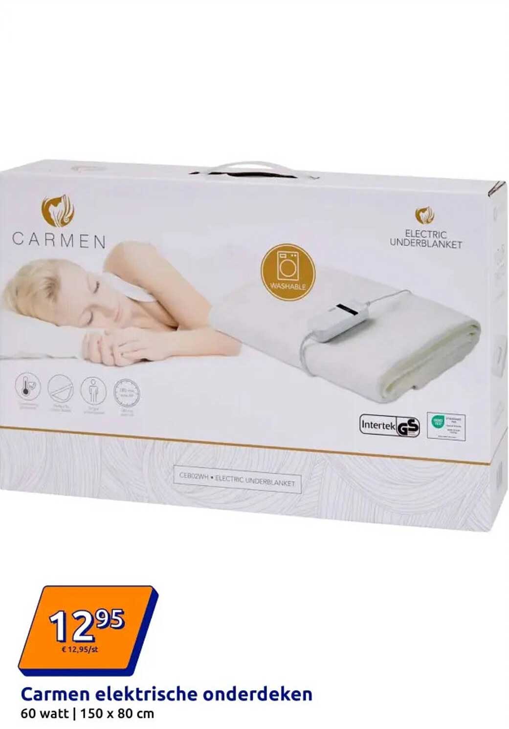 Carmen elektrische onderdekens