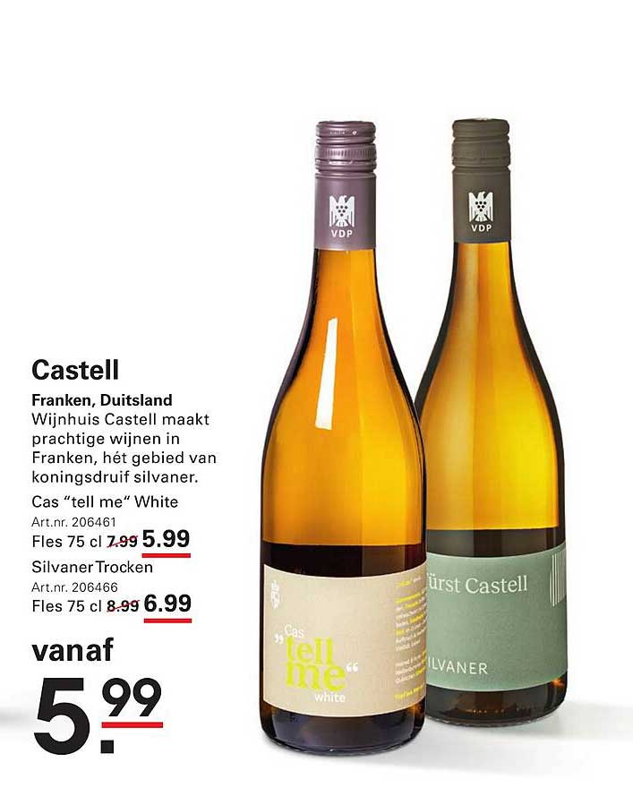 Castell Wijnhuis aanbieding