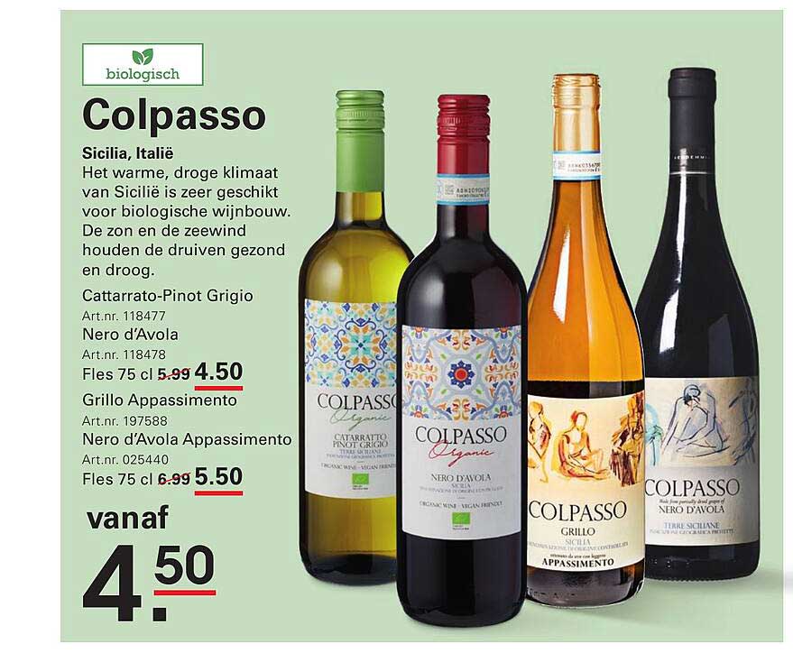 Colpasso Wijnen uit Sicilië