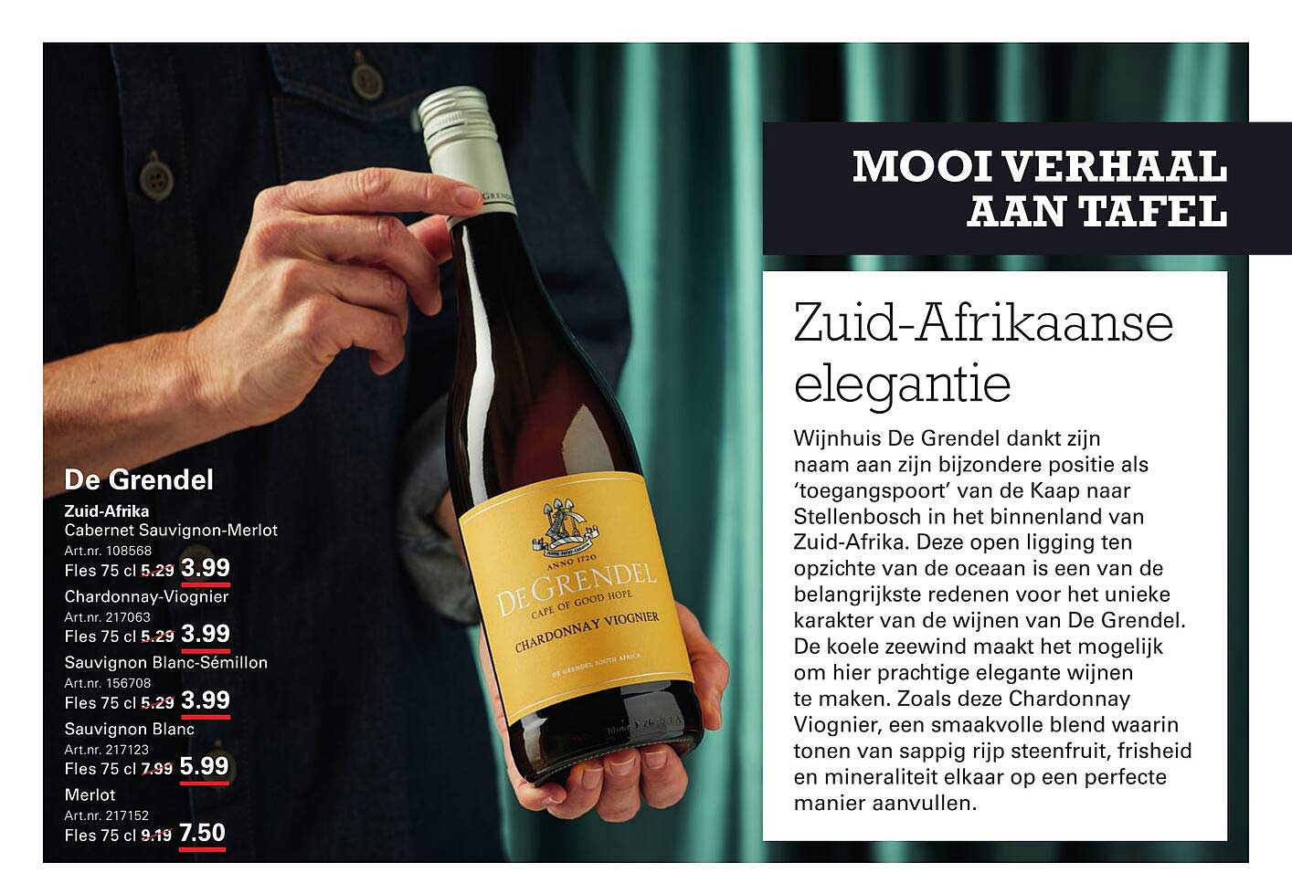 De Grendel Zuid-Afrika Cabernet Sauvignon-Merlot