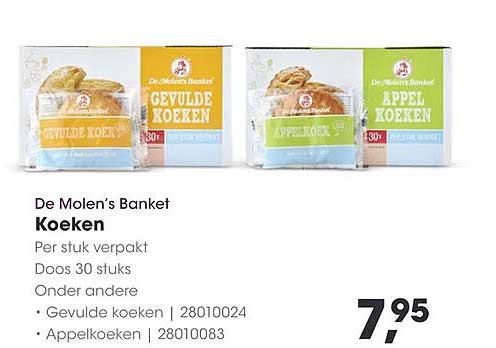 De Molen’s Banket Koeken