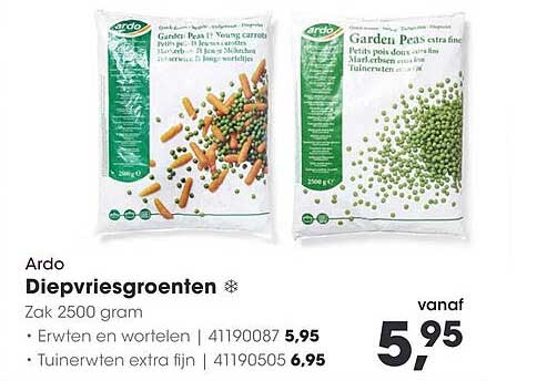 Diepvriesgroenten