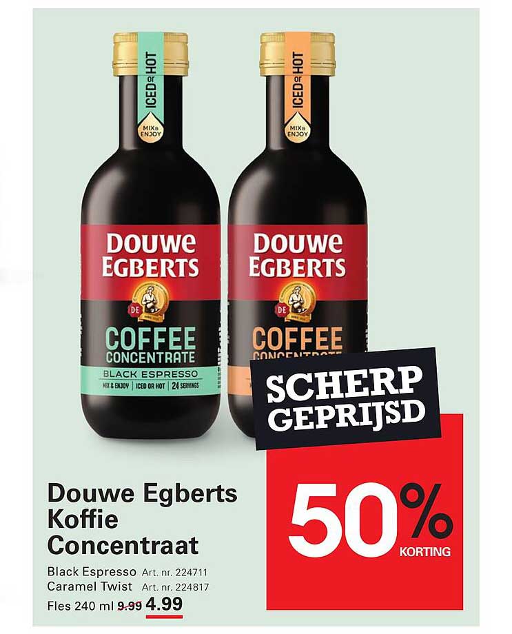 Douwe Egberts Koffie Concentrraat