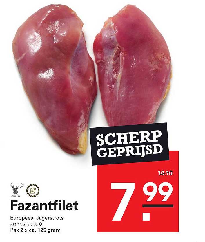Fazantfilet