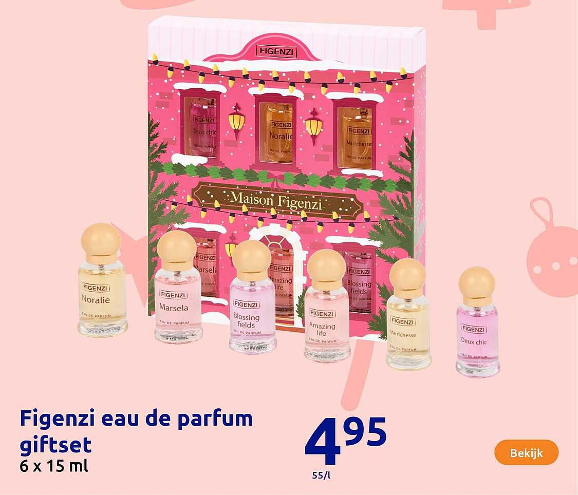 Figenzi eau de parfum giftset 6 x 15 ml