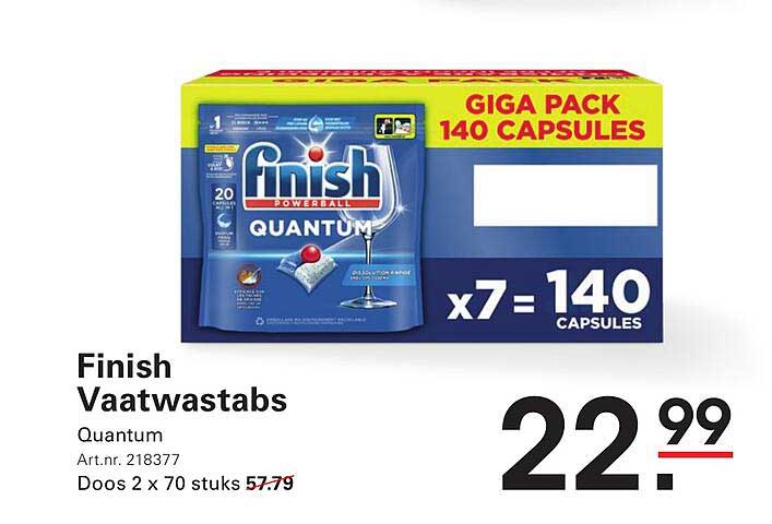 Finish Vaatwastabs Quantum