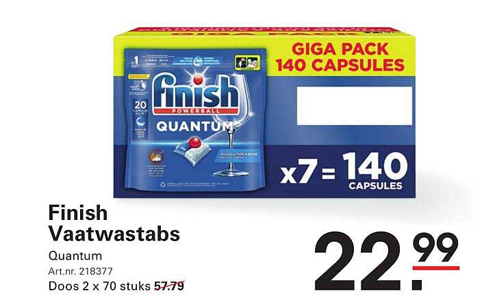 Finish Vaatwastabs Quantum