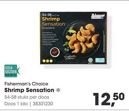 Fisherman’s Choice Shrimp Sensation