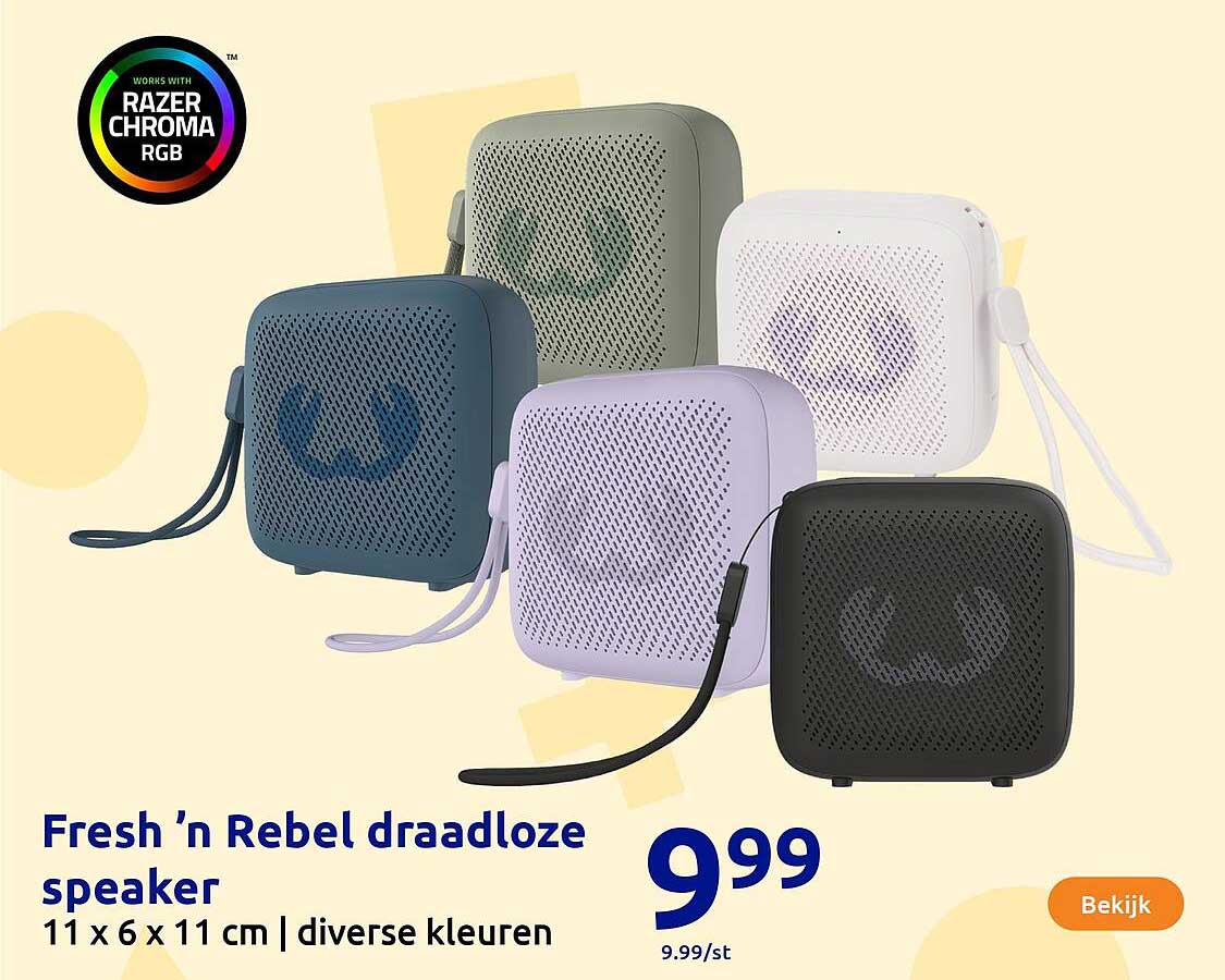 Fresh ’n Rebel draadloze speaker